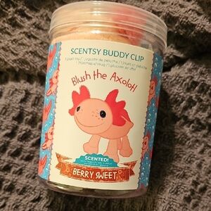 Scentsy Blush the Axolotl Buddy Clip - Berry Sweet Scented